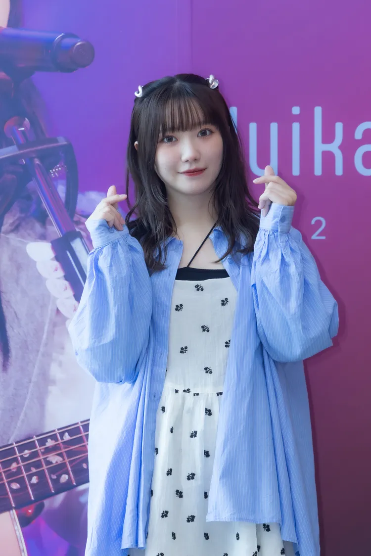 Yuika公開長相後被誇可愛，反而沒有容貌焦慮症。環球音樂提供