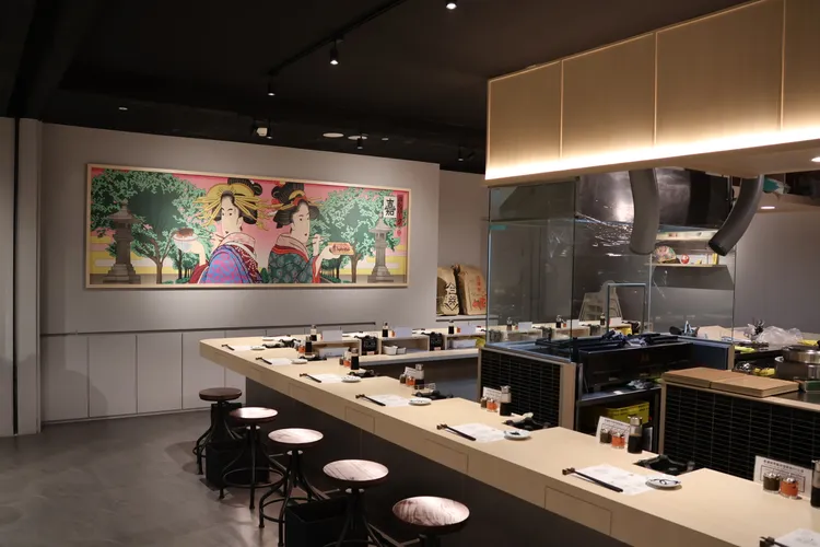 台中勤美店首度導入候位系統，採現場登記制。業者提供