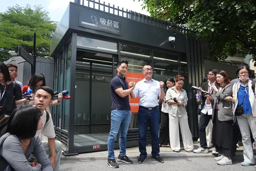 北市再增1處負壓吸菸區！心中山公園正式啟用　違規吸菸最高罰1萬元