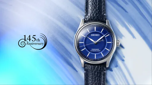 本周新錶｜SEIKO打造琉璃藍有田燒新作　慢火燒製限量1500只