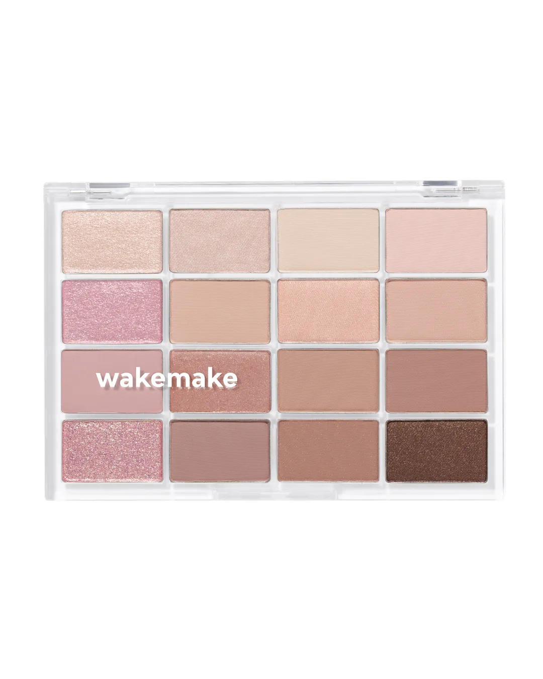 wakemake量身訂製柔光16色眼影盤。品牌提供