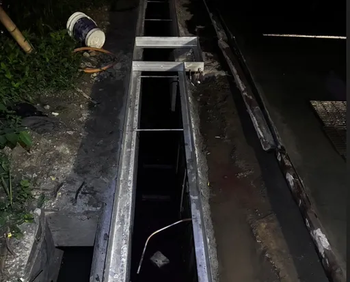 泰山工地保全「頭下腳上」離奇陳屍排水溝　檢警相驗釐死因