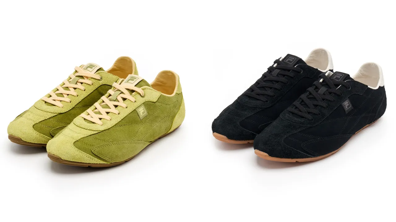 FILA RITMO SLEEK LX薄底鞋，各3680元。品牌提供