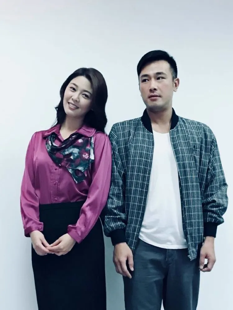 白家綺先前和傅子純一起拍戲，兩人有很深的革命情感。翻攝自白家綺臉書