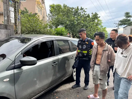 竹東男子清晨偷車狂飆！闖紅燈撞飛騎士肇逃　警網截獲再揪出毒駕