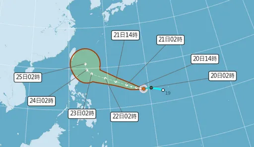 「米克拉」颱風生成！朝台灣逼近中　一天比一天熱恐飆破38℃