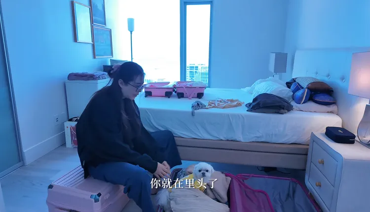 王祖賢臥室曝光。翻攝小紅書