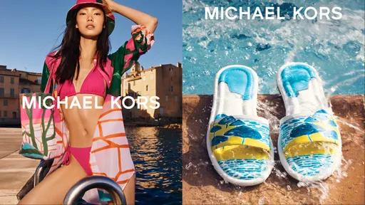 MICHAEL KORS帶大家去度假！印花長裙、托特包好有南法風情