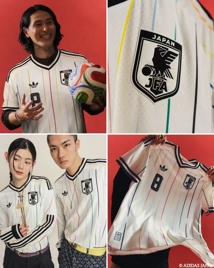 日本球衣排名第2。  翻攝japan_football_ ig