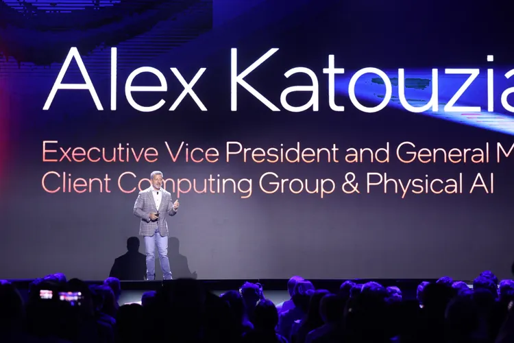 英特爾客戶端運算暨實體AI事業群總經理AlexKatouzian。莊宗達攝