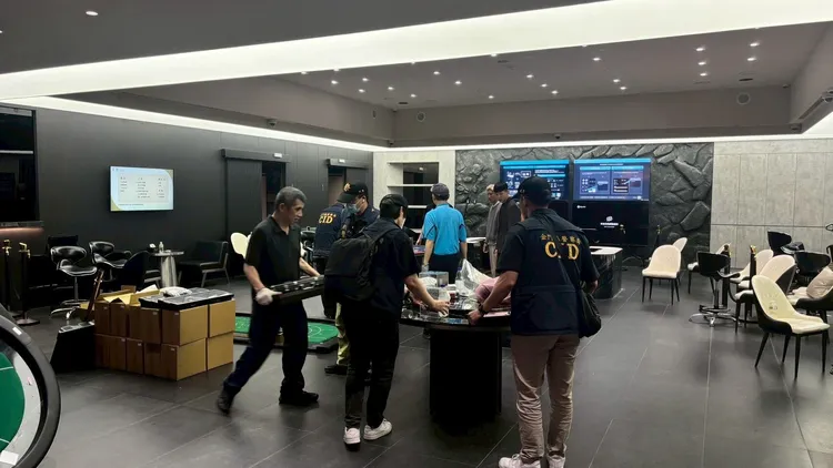 金門檢警今年4月破獲以桌遊為名義的地下賭場，登記負責人魯佳寶，竟是連續多年承接101跨年煙火的影像公司老闆。資料照片