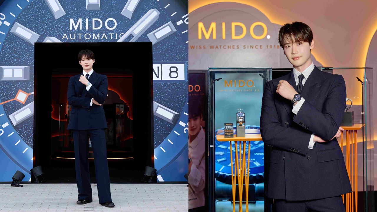 李鐘碩接MIDO代言後終於上工!36歲完美狀態襯出全新潛水錶