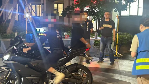 桃園「靜桃專案」發威！　321cc山葉大型重機車噪音超標罰3600元
