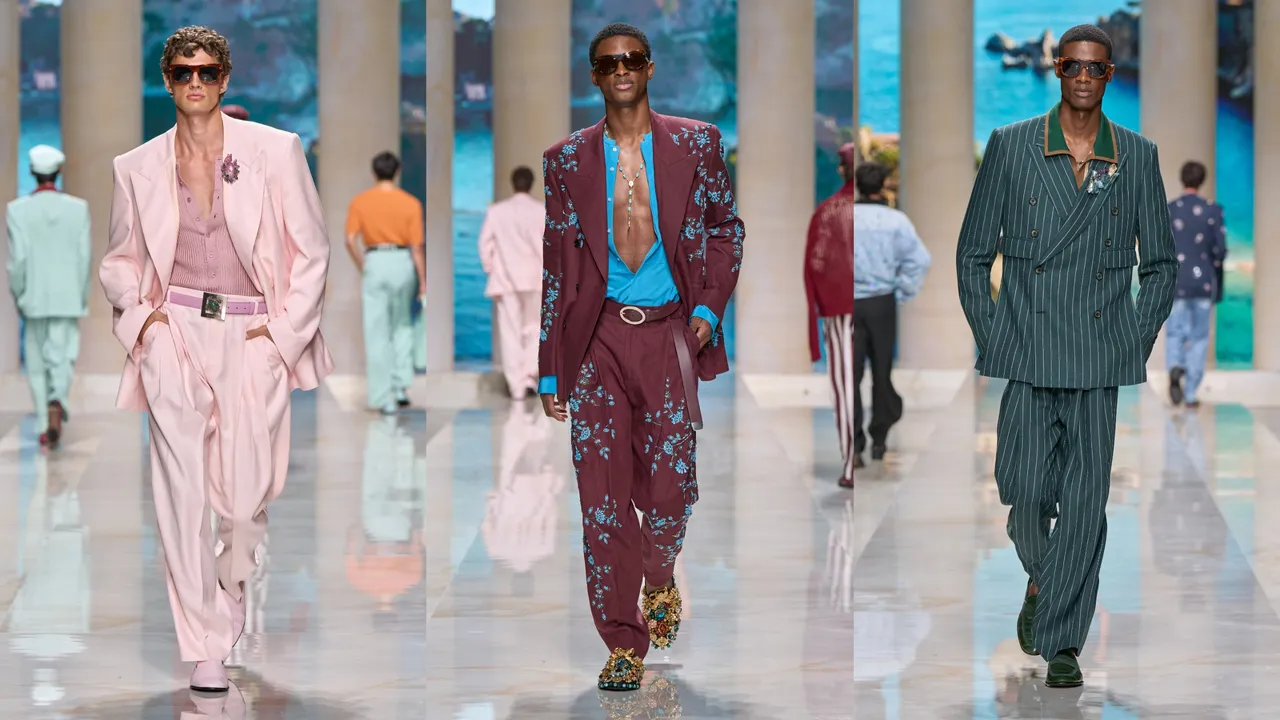 Dolce&Gabbana 2027春夏男裝系列。品牌提供