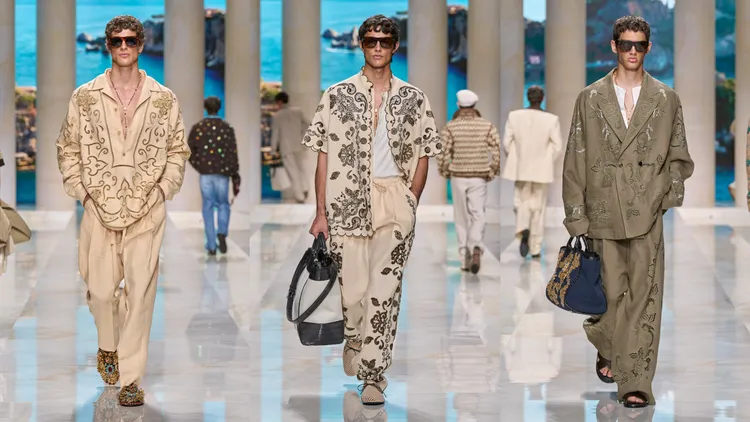 Dolce&Gabbana 2027春夏男裝系列。品牌提供