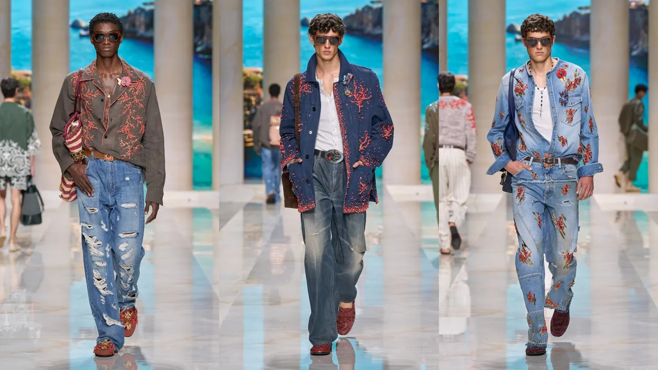 Dolce&Gabbana 2027春夏男裝系列。品牌提供