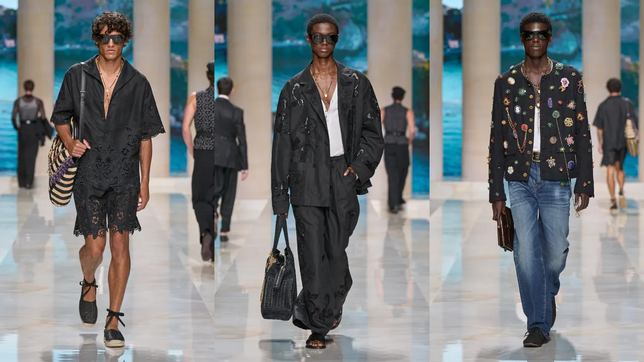 Dolce&Gabbana 2027春夏男裝系列。品牌提供