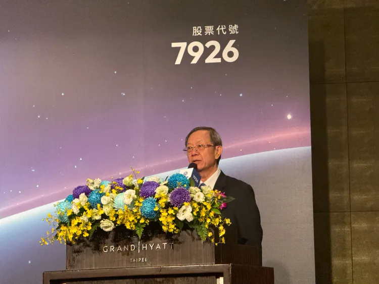 中華立鼎光電董事長涂元光。呂承哲攝
