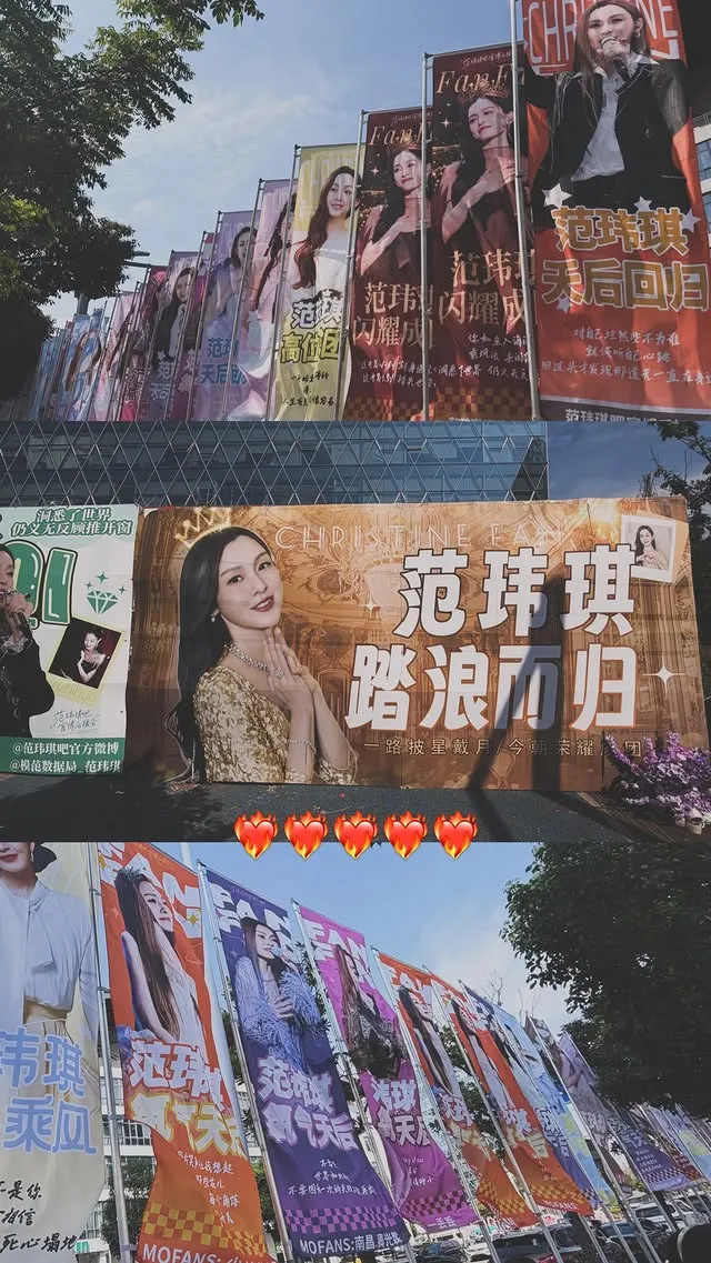 范瑋琪感謝粉絲替她安排的應援陣仗。翻攝范瑋琪IG