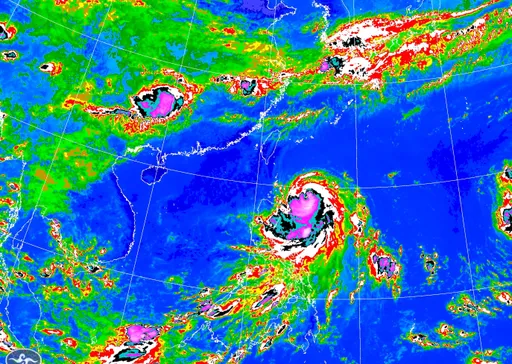 「小鋼炮」米克拉結構變了！鄭明典看衛星圖：不對稱