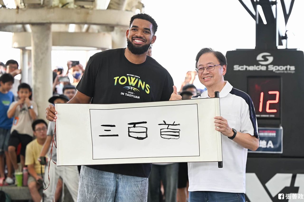 真的靈!NBA唐斯助尼克終結53年冠軍荒 張善政:來桃園第一擲就聖筊