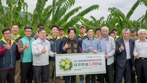 賴清德當年允諾讓鳳梨釋迦不靠單一市場　「不會讓農民孤單」