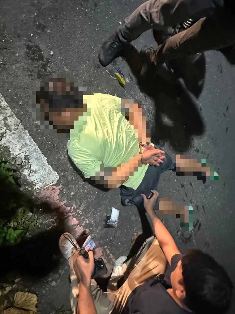 警方逮捕鬥毆涉案的成員到案。警方提供