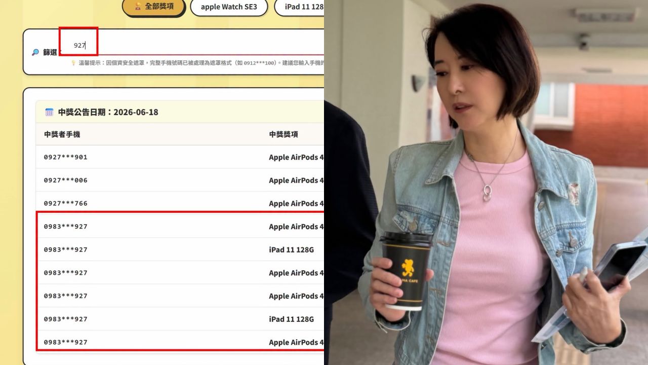 天選之子是誰?王鴻薇揭「運彩抽獎同一人連中6次」 嘲諷數學奇蹟