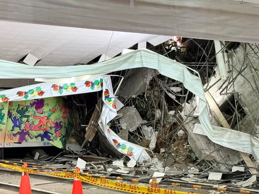圓山保齡球館遭巨石砸穿！蔣萬安：跨局處全面勘查確保安全