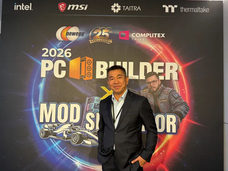 Newegg全球CEO鄒果慶。呂承哲攝
