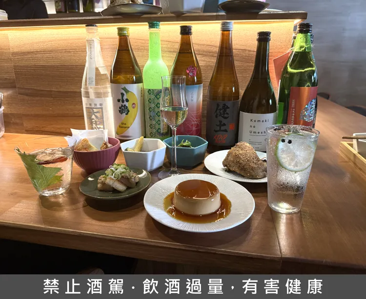 南の寶箱 鹿兒島 Shochu Street in Taipei將月多款鹿兒島燒酎與限定餐點提供民眾品嚐。黃若綾攝