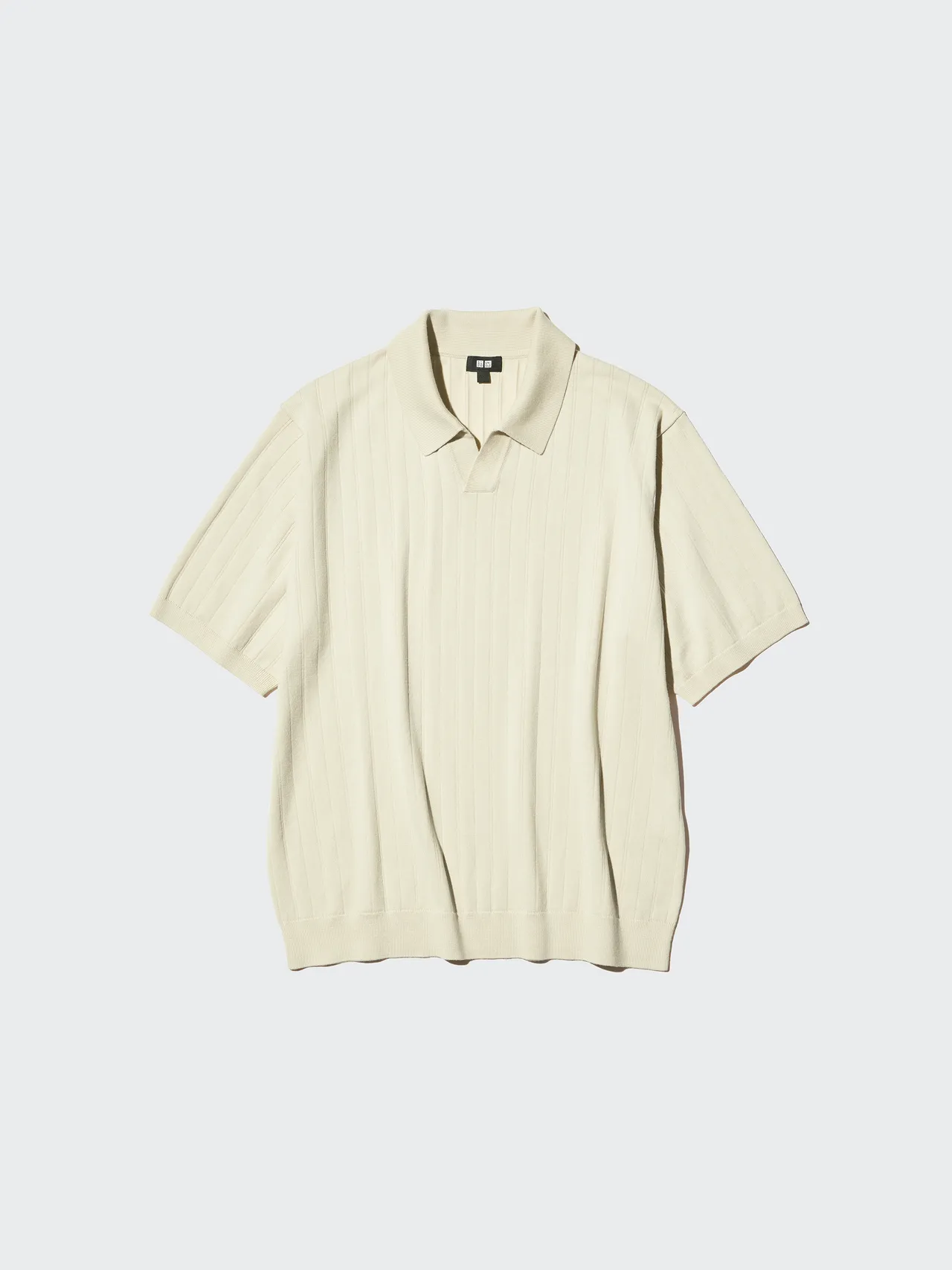 UNIQLO可機洗針織開領POLO衫，790元。品牌提供