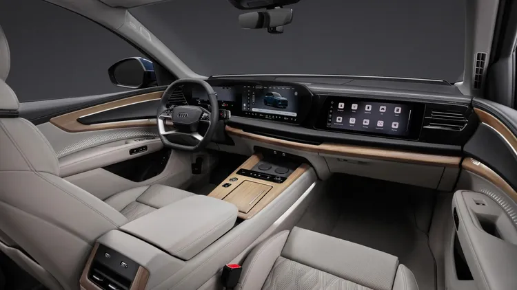 座艙預料將比照新世代A5、Q5等車系導入最新數位化介面，整合大型曲面螢幕、智慧語音控制與進階駕駛輔助系統。原廠照片