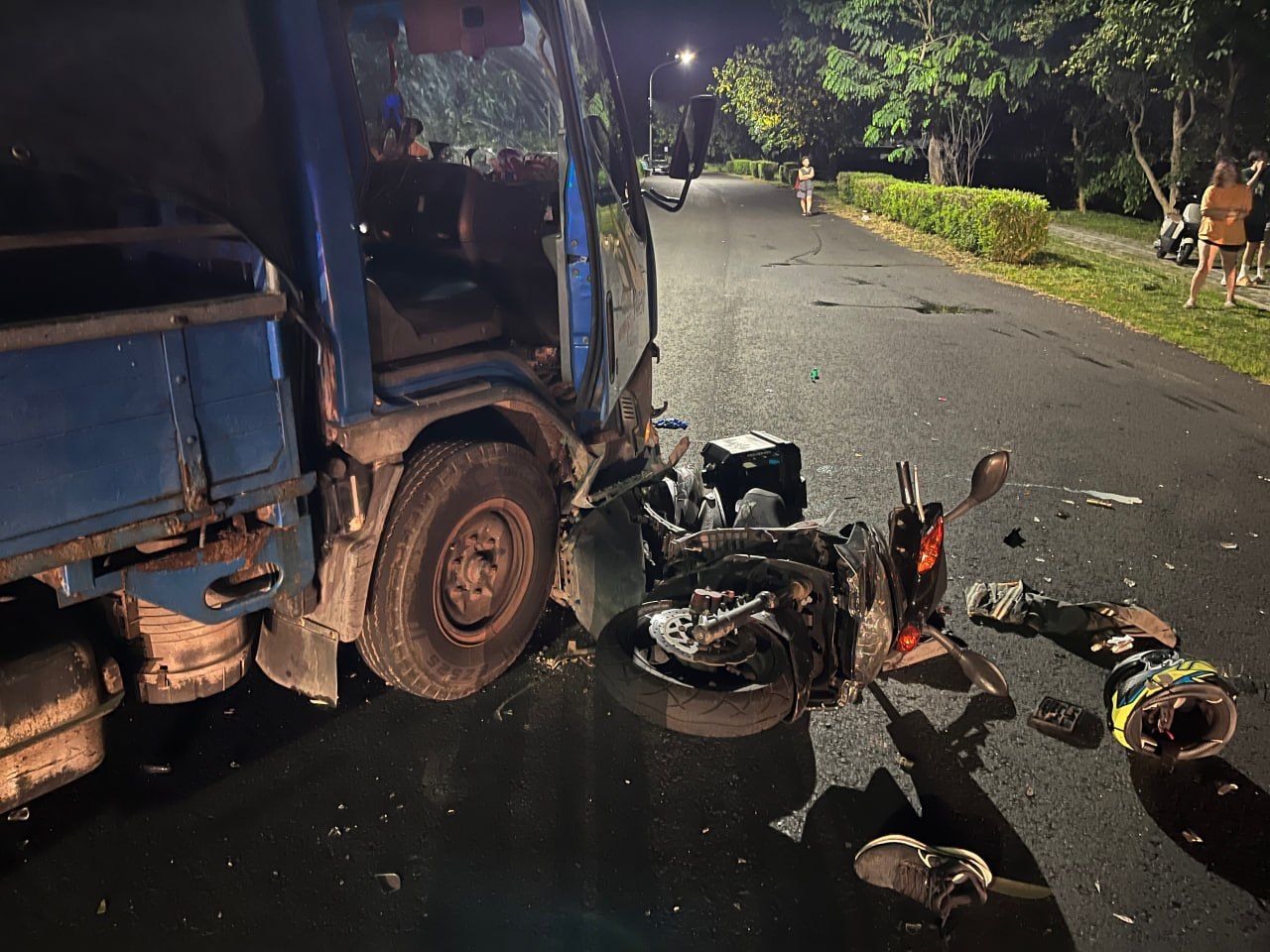 台南機車騎士遭撞亡...肇事外籍移工疑出境 事發快7天仍未釐清
