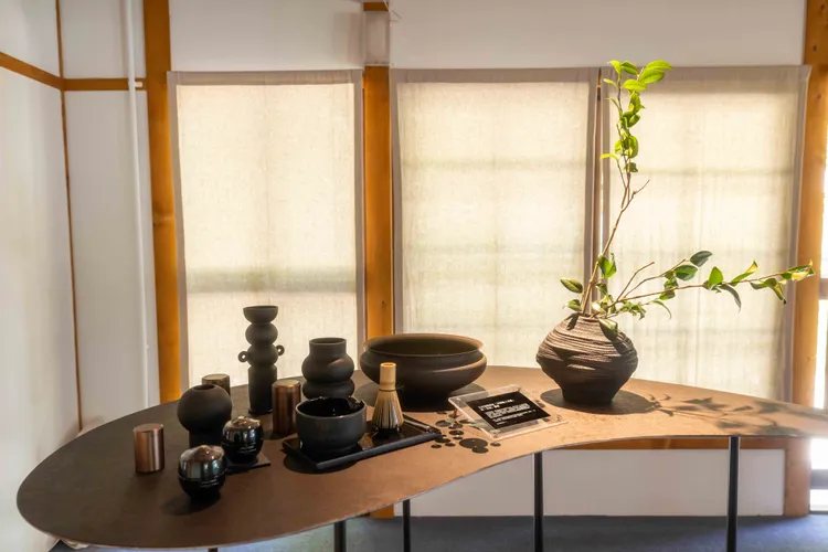 資生堂「極上御藏恆久美學展：水泉的迴響」展覽。品牌提供