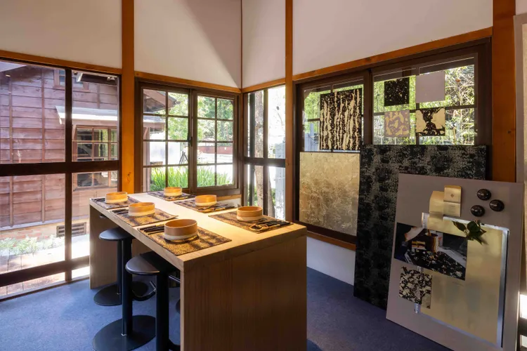 資生堂「極上御藏恆久美學展：水泉的迴響」展覽。品牌提供