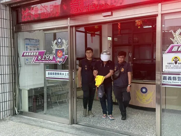 林男在警方偵訊後移送法辦。翻攝畫面