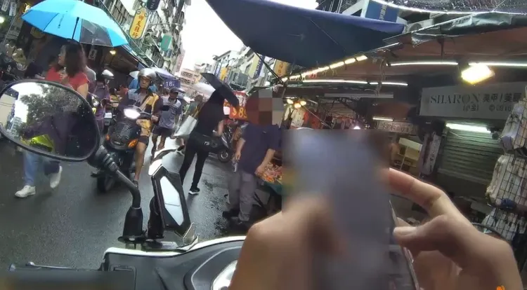 警方找到黃男。翻攝畫面