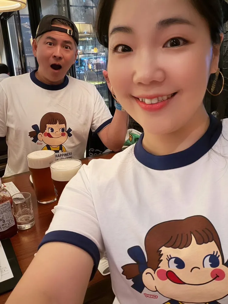 馬國賢和太太小別勝新婚。翻攝自馬國賢臉書