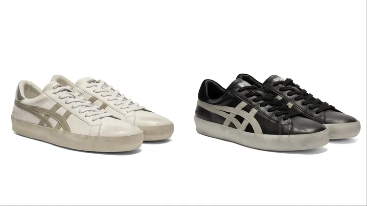 鬼塚虎「ITALIAN MADE」系列FABRE LO IT，各1萬2680元。品牌提供