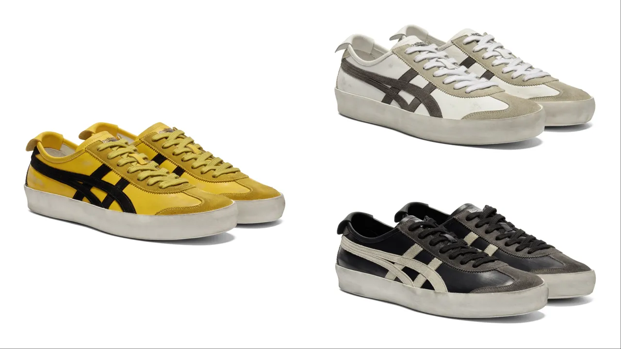 鬼塚虎「ITALIAN MADE」系列MEXICO 66 IT，各1萬2680元。品牌提供