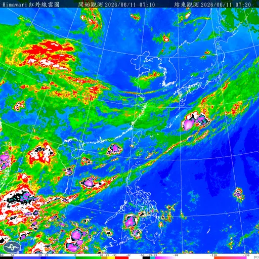 第2波梅雨再開！連炸5天「這天紅爆」　出梅時間曝光