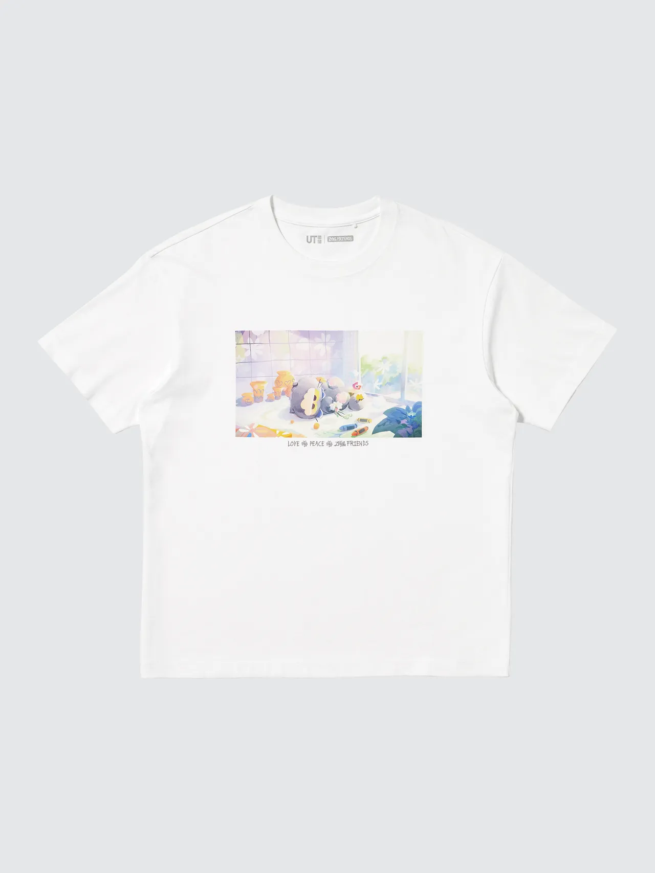UNIQLO女裝ZO&FRIENDS UT印花T恤，490元。品牌提供