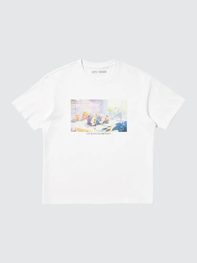 UNIQLO女裝ZO&FRIENDS UT印花T恤，490元。品牌提供