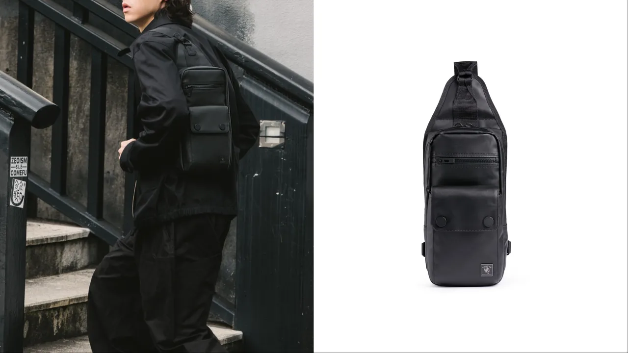 PORTER INTERNATIONAL HARDY系列單肩包，5450元。品牌提供