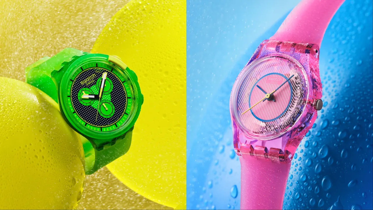 SWATCH推出全新SMASH IT系列腕錶。品牌提供