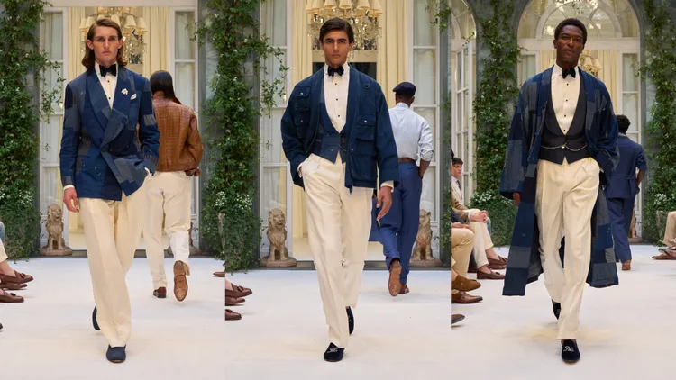 Ralph Lauren Purple Label 2027春夏男裝系列。品牌提供