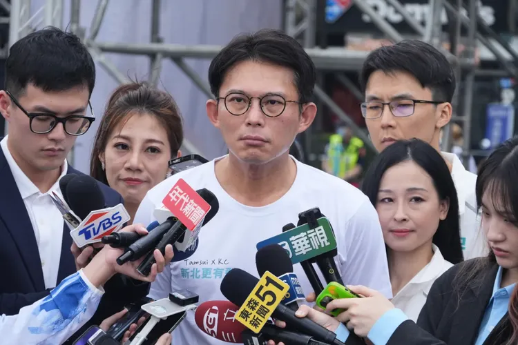 民眾黨主席黃國昌。彭欣偉攝