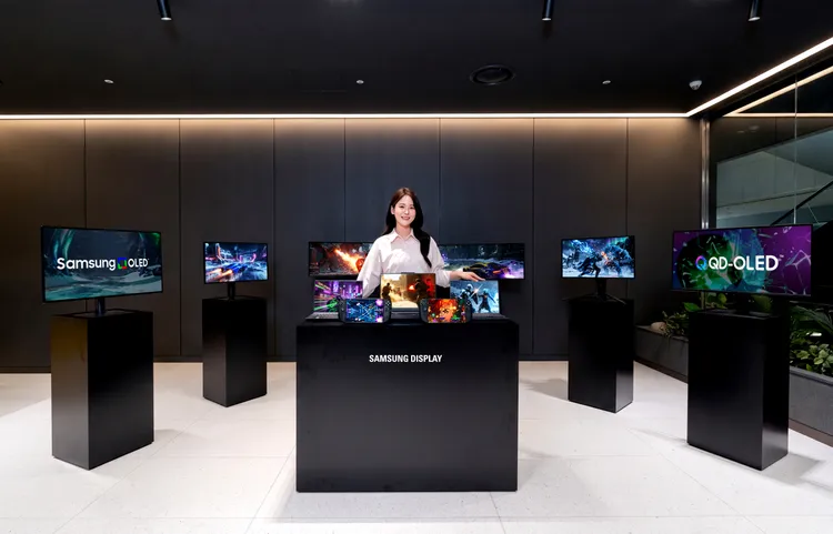 三星顯示於COMPUTEX 2026展出全系列遊戲顯示面板。公司提供