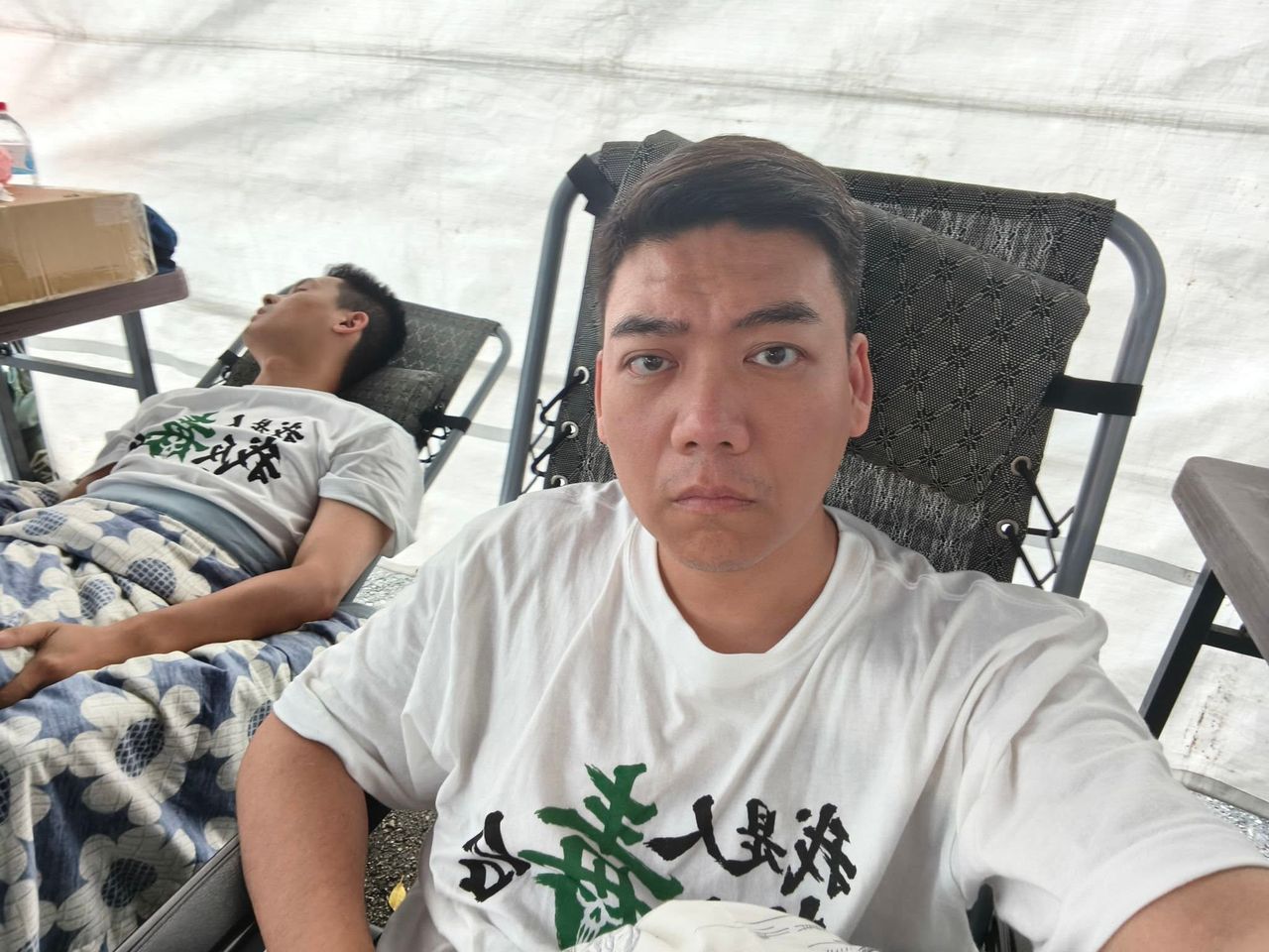 藍營參選人凱道前集結「輪流吃飯」 王世堅:若有決心會比較決絕